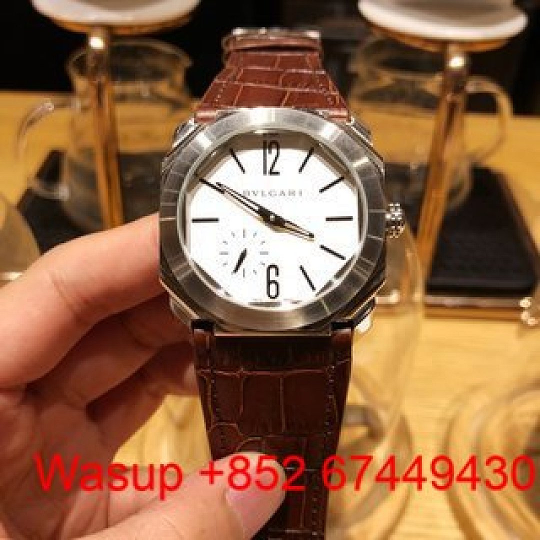 Other Bulgari Octo Finissimo Silver Case White Dial