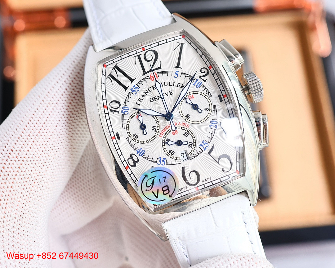 Other Frank Muller CASABLANCA Chrono Full (White)