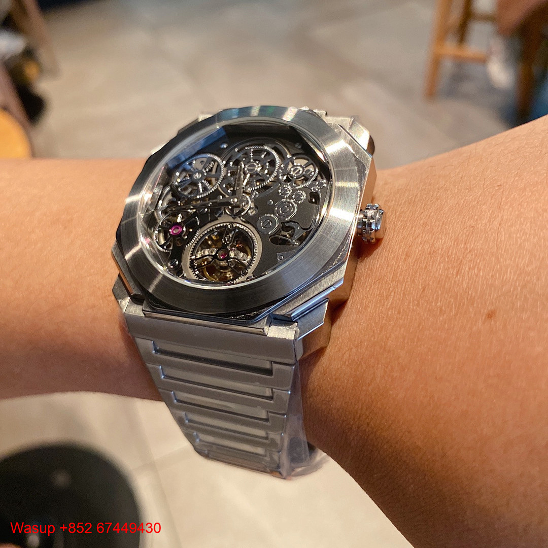 Other BVLGARI OCTO Finissimo Skeleton Full (Silver) - Image 8