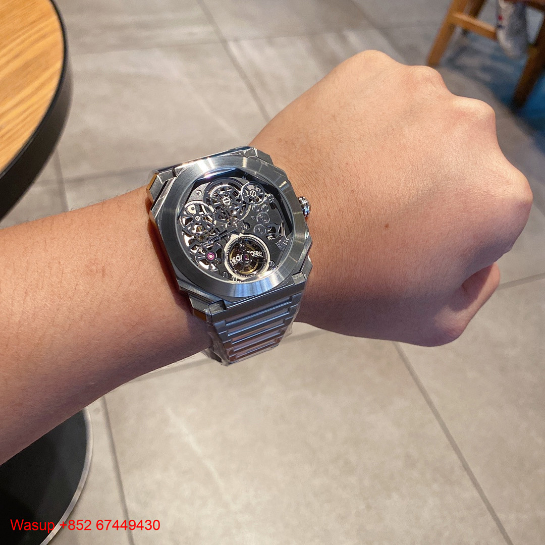 Other BVLGARI OCTO Finissimo Skeleton Full (Silver) - Image 3
