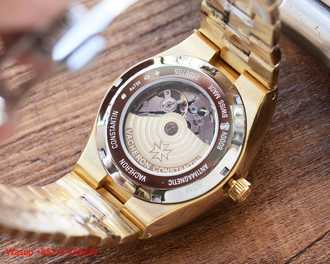 On Running Vacheron Constantin Overseas 47040 Rose Gold White Dial - Image 2