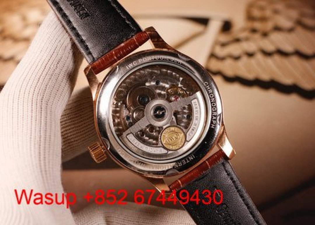 Other IWC Portuguese 7 Days IW5007 Rose Gold Black Dial - Image 3