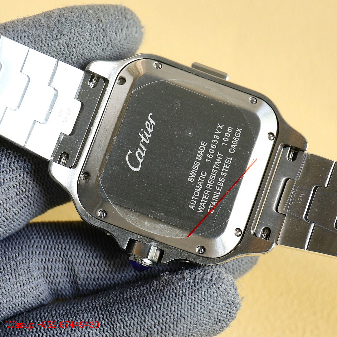 Other Santos De Cartier Chronograph WSSA0017 (Blue) - Image 3