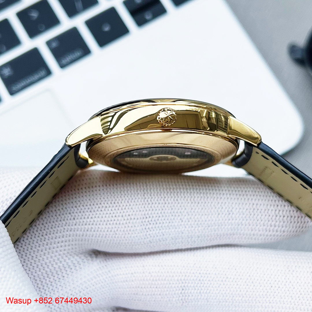 On Running Vacheron Constantin Patrimony 85180 Rose Gold White Dial - Image 5