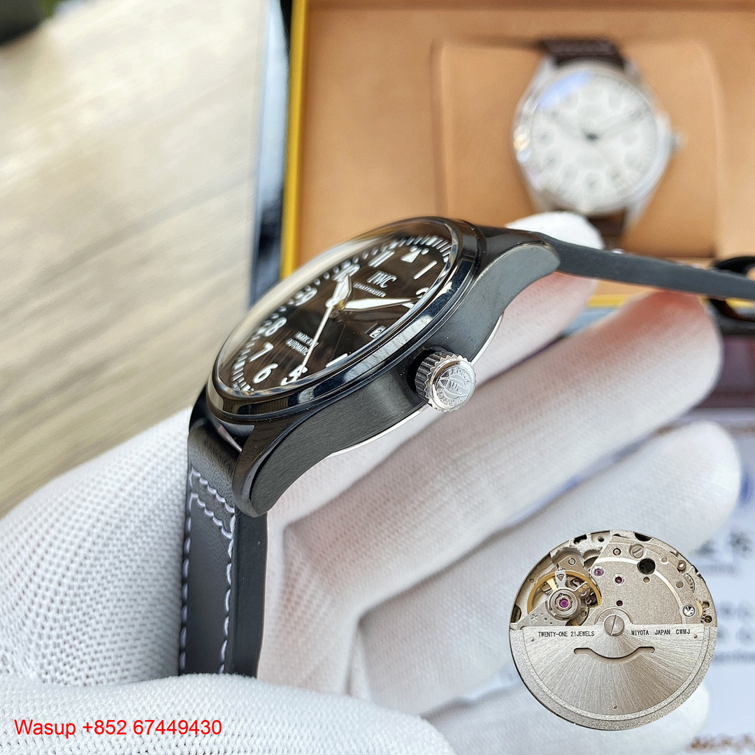 Other IWC Mark XVIII Full Black Blue Dial - Image 4