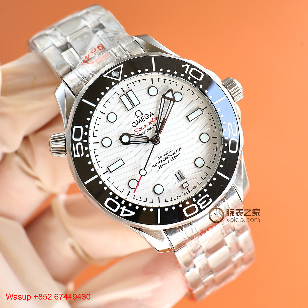 Other Omega Seamaster Diver 300M 210.30.42.20.04.001 White Dial - Image 9