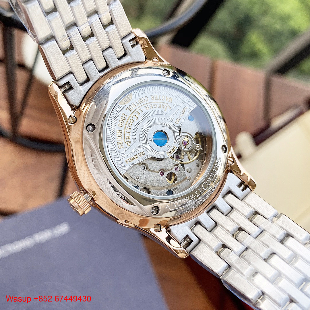 Other Jaeger LeCoultre Master Ultra Thin Moon Q1368470 Black Dial Steel Band - Image 3