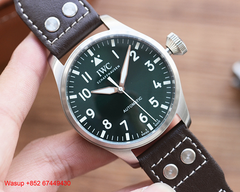 Other IWC Pilot's Big Pilot Silver Case Green Dial, photo 1