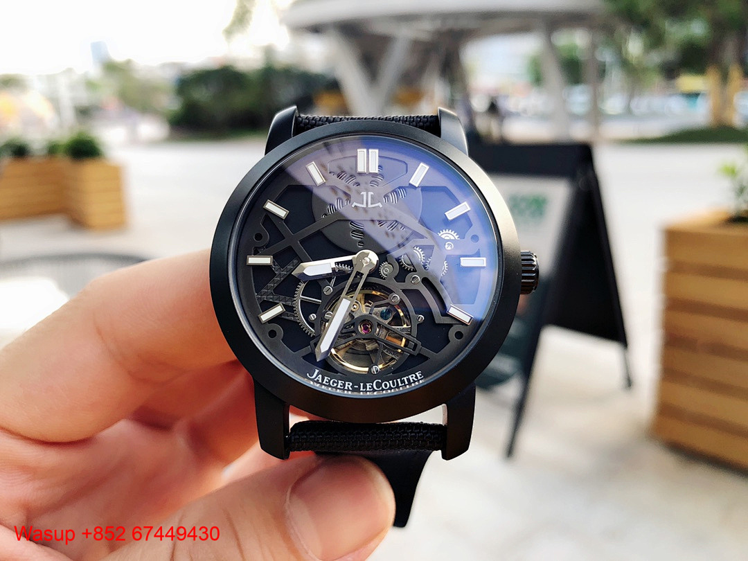 Other Jaeger LeCoultre Master Skeleton Black Dial - Image 5