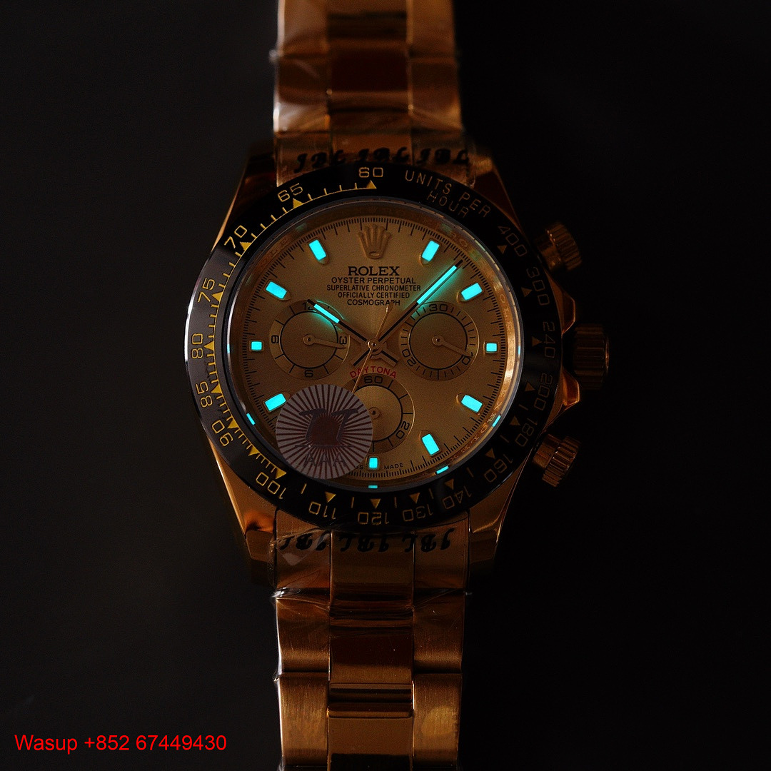 On Running Rolex Cosmograph Daytona Full (Gold) - Image 10