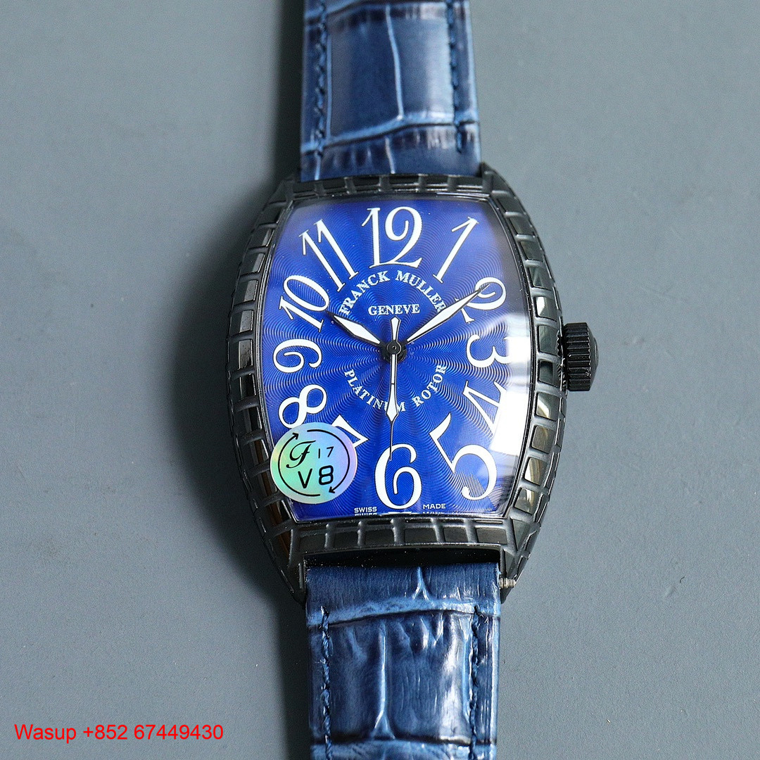 Other Franck Muller Black Case Blue Dial - Image 5