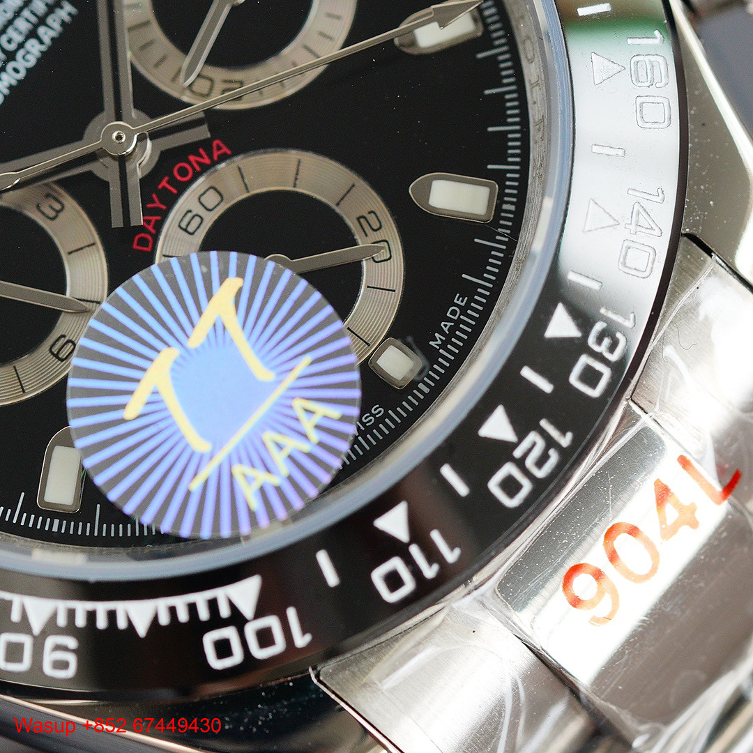 On Running Rolex Cosmograph Daytona M126500Ln-0002 Black Dial - Image 4