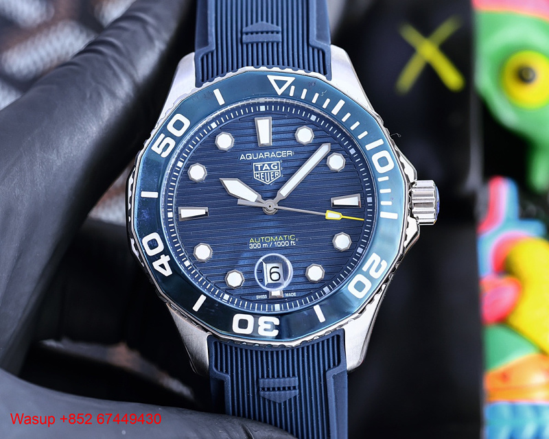 TAG Black Aquaracer Professional 300 Blue Dial, photo 1