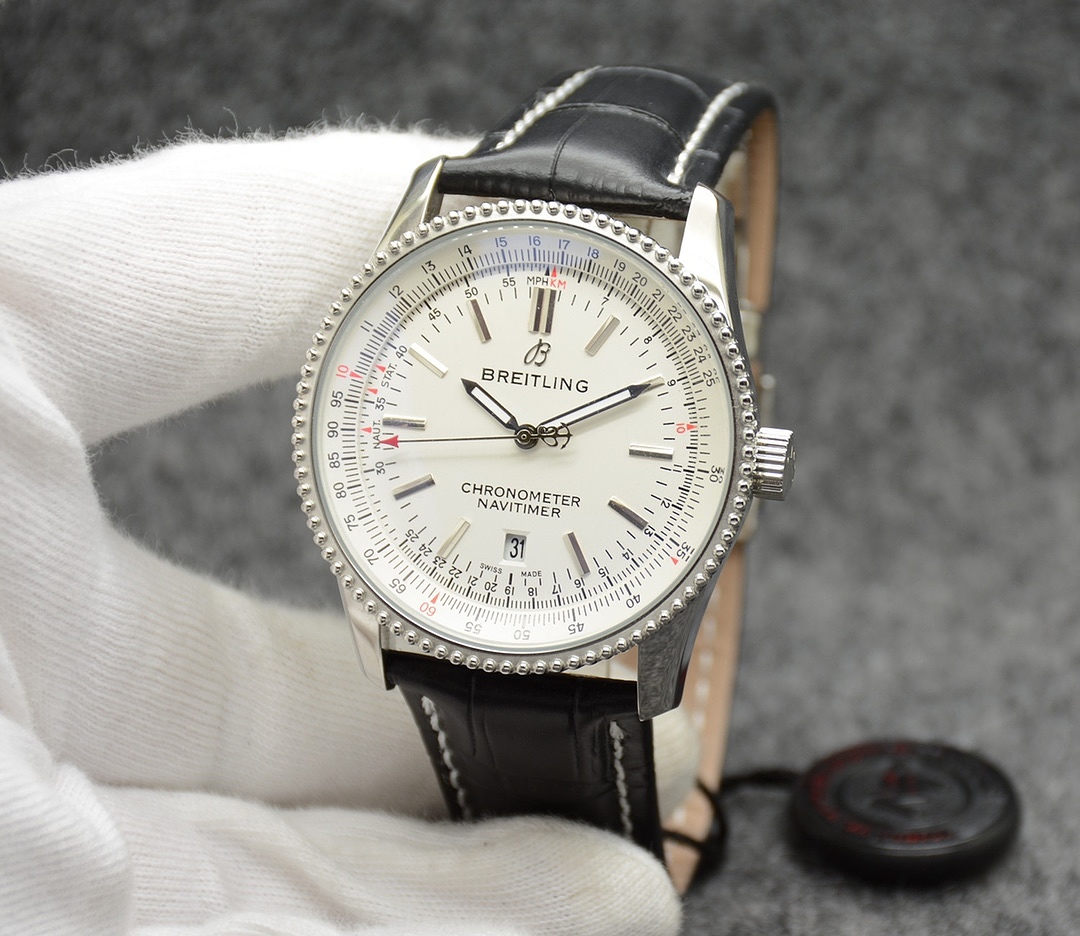 Other Breitling Navitimer Automatic A17326161C1A1 Leather Band - Image 4
