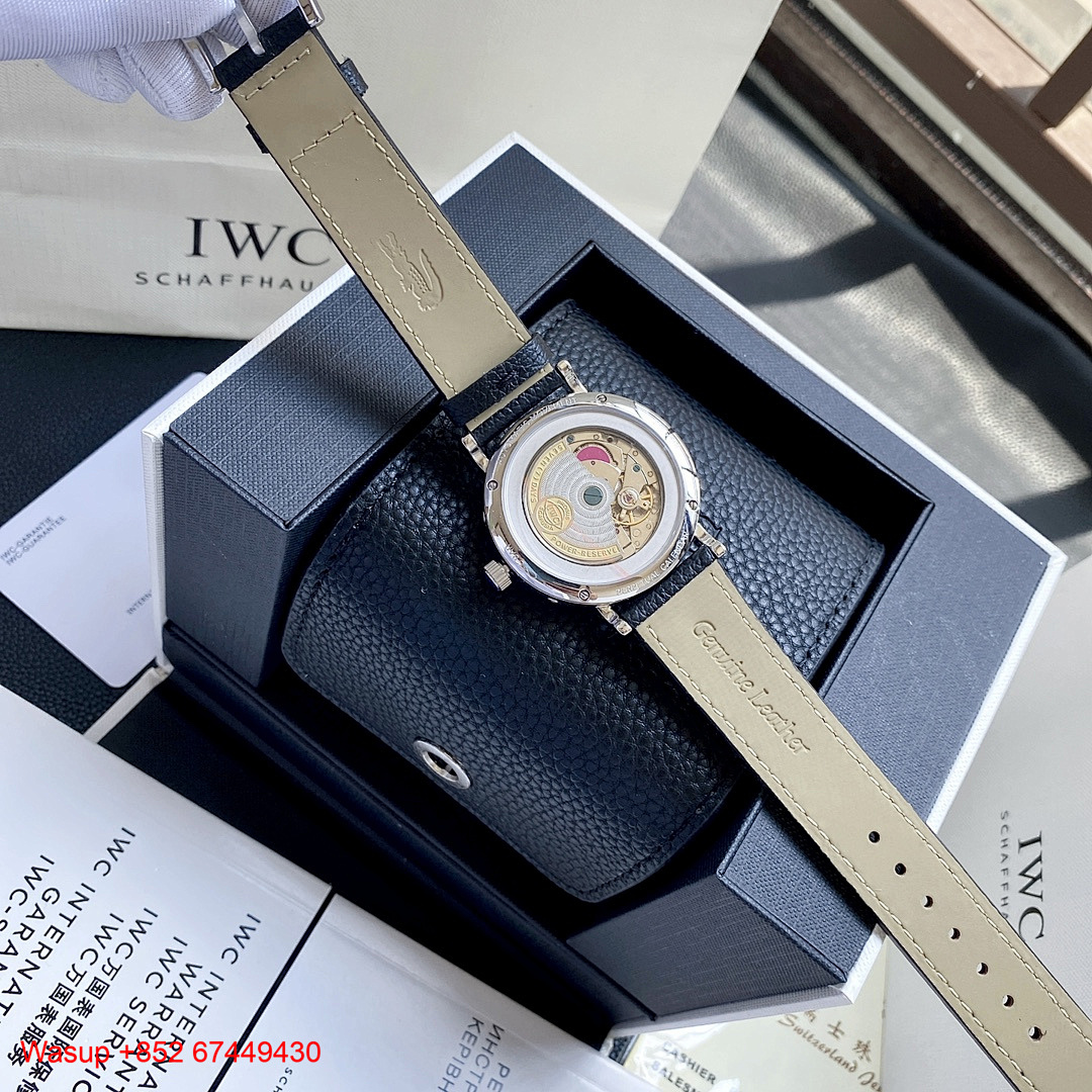 Other IWC Schaffhausen Portofino Perpetual Calendar White Dial - Image 4