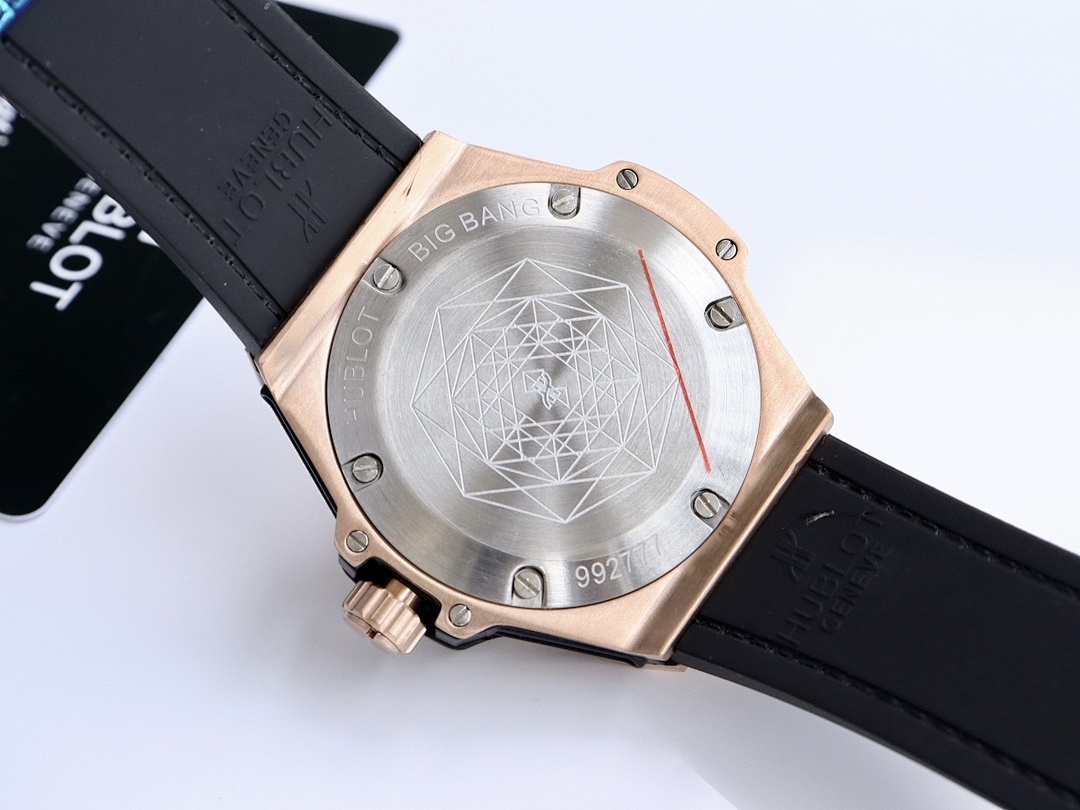Other HB Big Bang Sang Bleu II Rose Gold Black Dial - Image 3