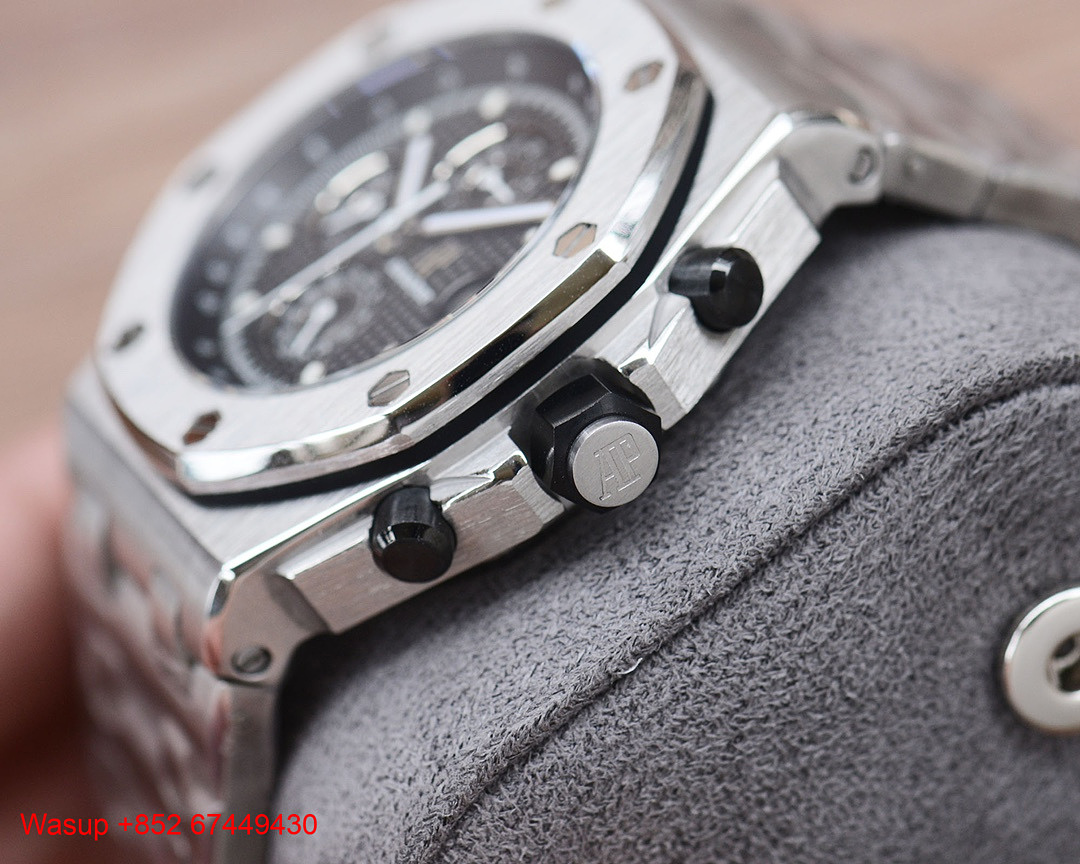 Other Audemars Piguet Royal Oak Offshore 26420 Stainless Steel Black Dial - Image 3