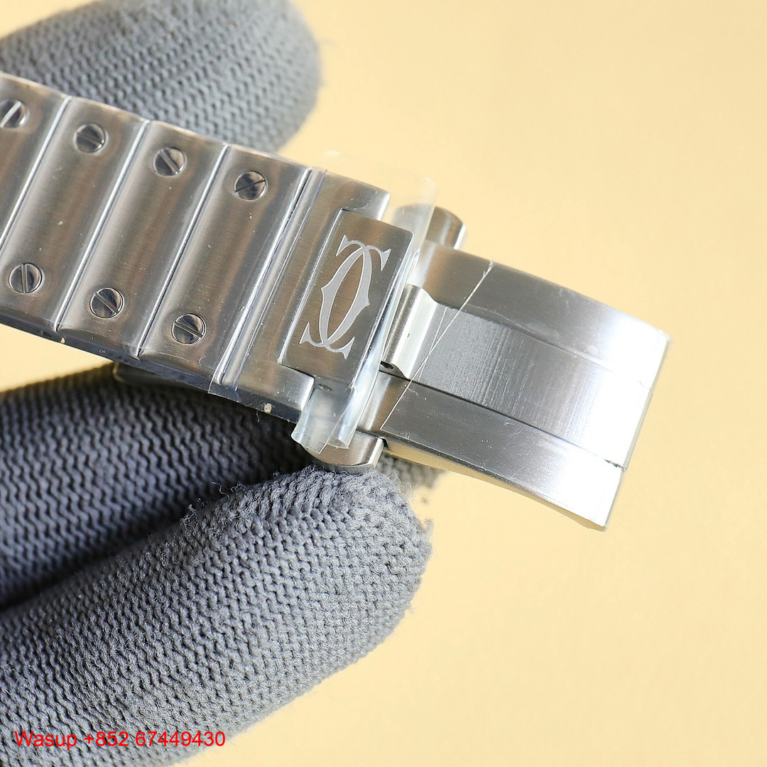 Other Santos De Cartier Chronograph WSSA0017 (Yellow Gold) - Image 4