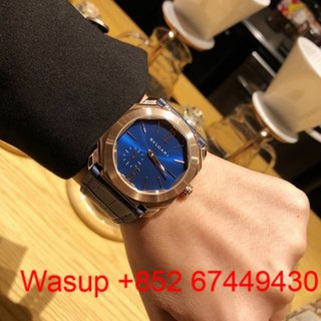 Other Bulgari Octo Finissimo Brass Case Blue Dial - Image 6
