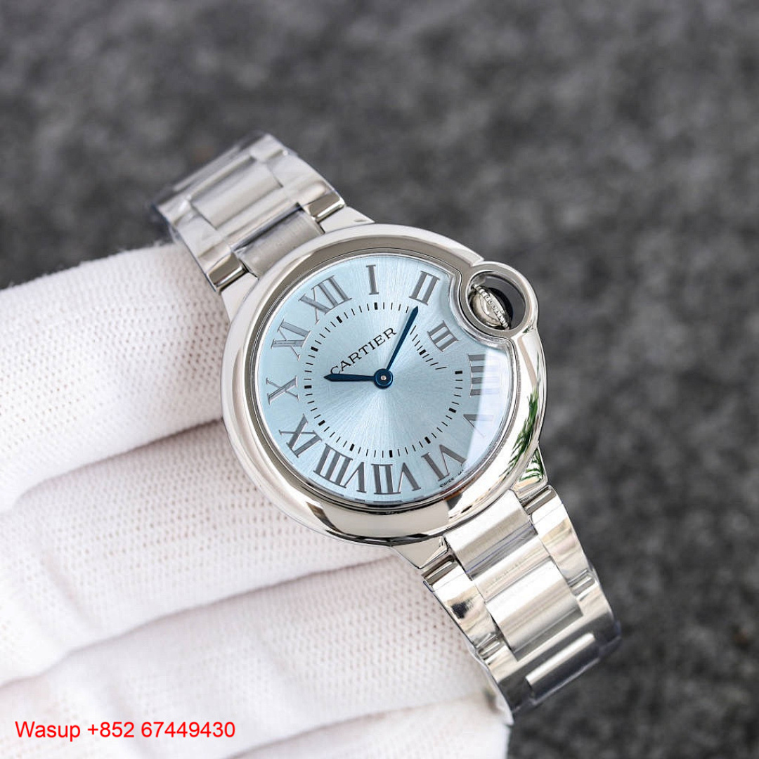 Other Cartier Ballon Bleu De WSBB0062 Blue Dial Steel Band