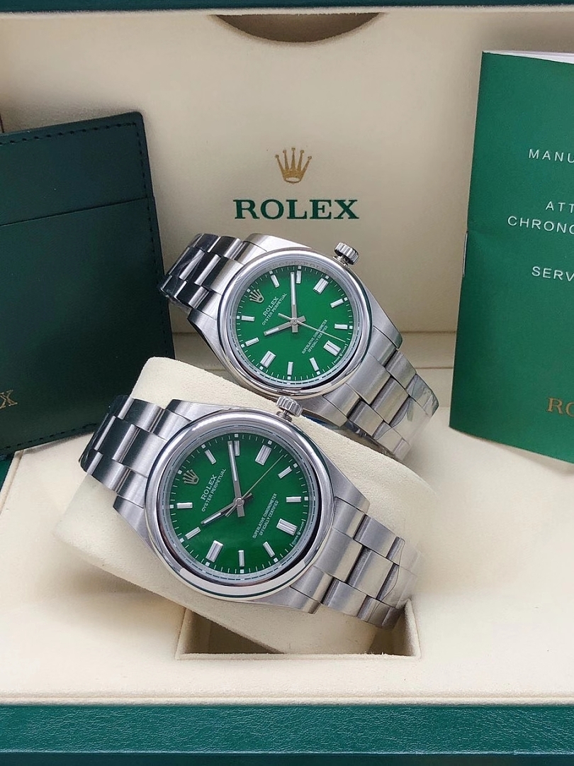 Other Rolex Oyster Perpetual 124300 Green Dial - Image 7