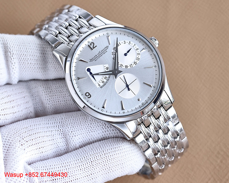 Jaeger LeCoultre Master Control Geographic Silver White Dial Steel Band, photo 1