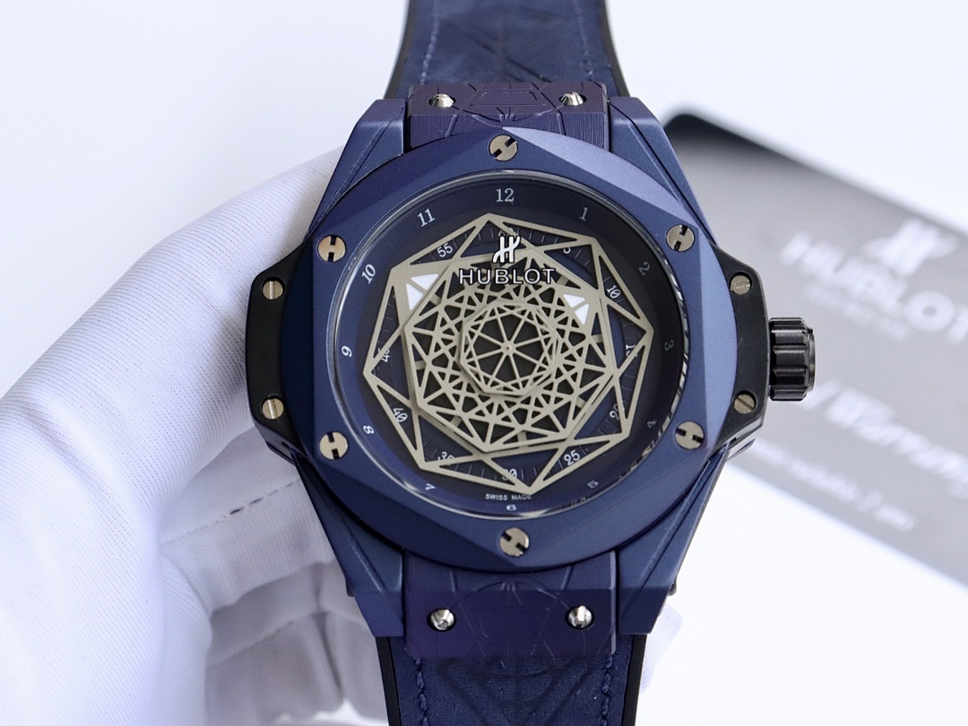 Other HB Big Bang Sang Bleu 418.EX.5107.RX.MXM21 Blue Dial
