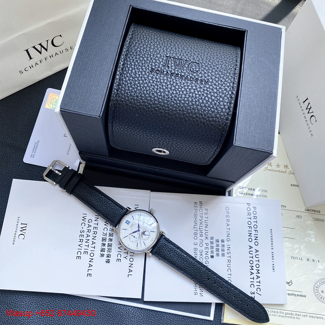 Other IWC Schaffhausen Portofino Perpetual Calendar White Dial - Image 5