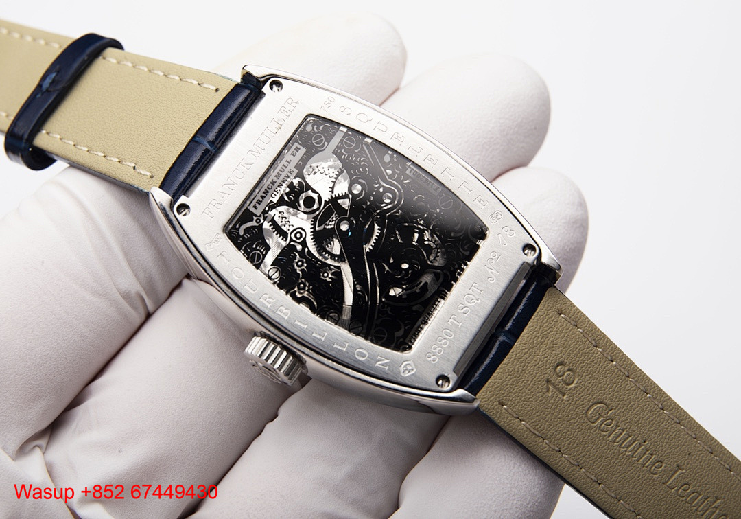 Other Franck Muller Cintree Curvex Rose Gold White Dial - Image 2
