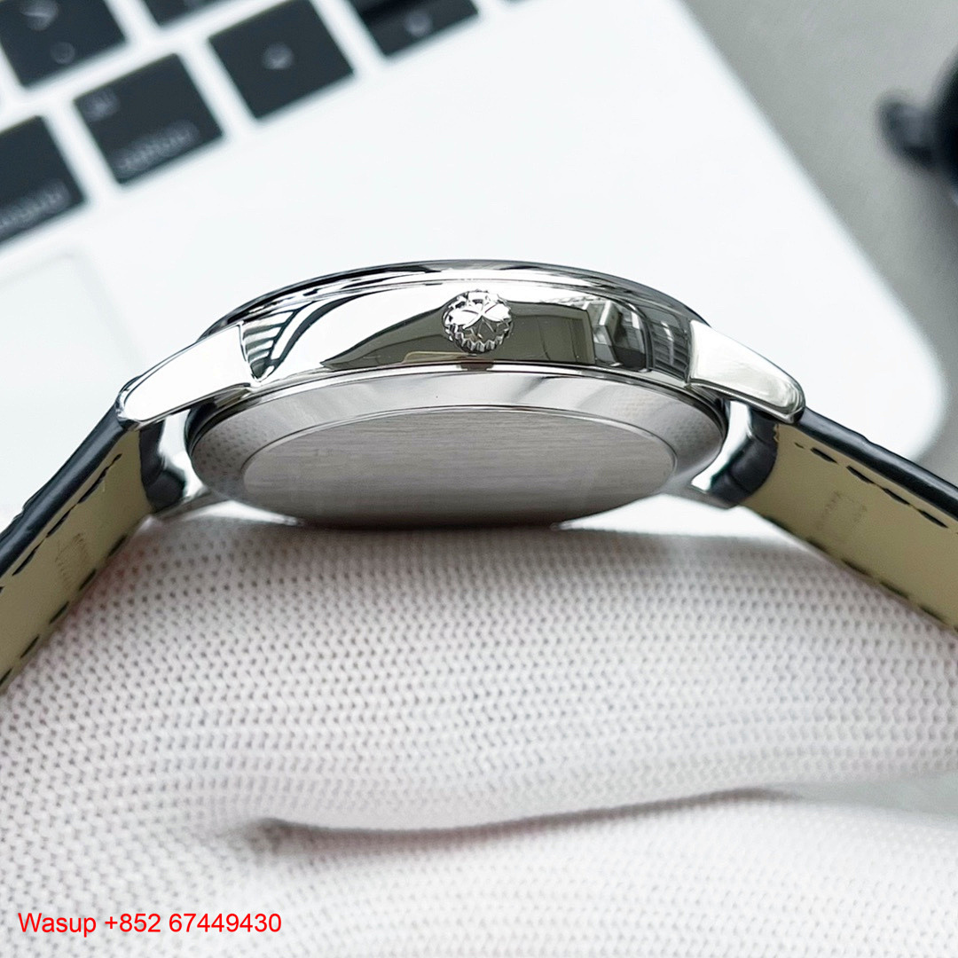On Running Vacheron Constantin Patrimony 81180 Stainless Steel White Dial - Image 5