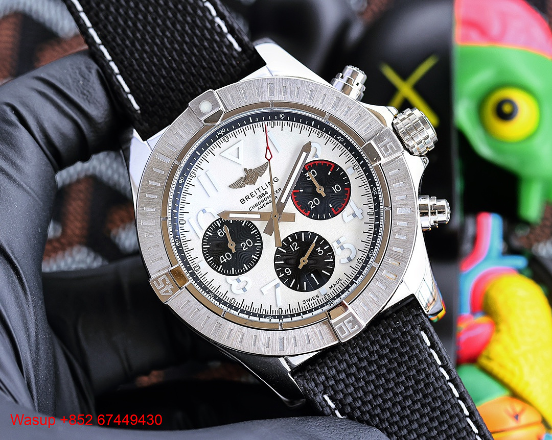 Other Breitling Avenger Chronograph White Dial - Image 7