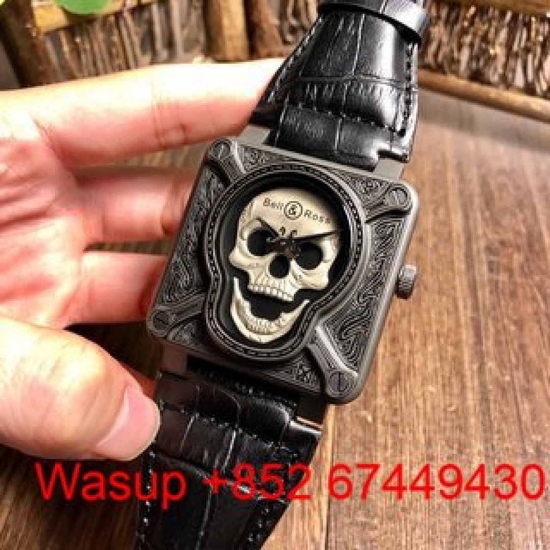 Other Bell Ross BR 01 Skull Black Case Band - Image 8
