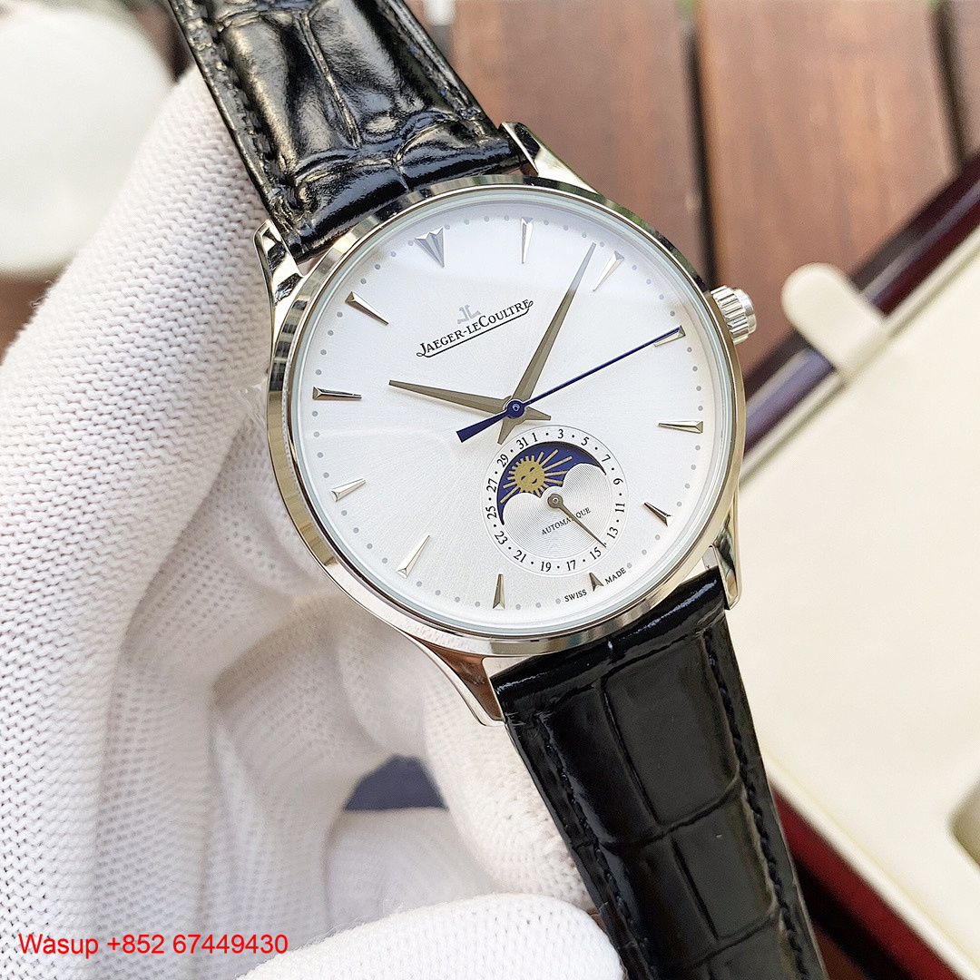 Other Jaeger LeCoultre Master Ultra Thin Moon Q1368430 White Dial - Image 4
