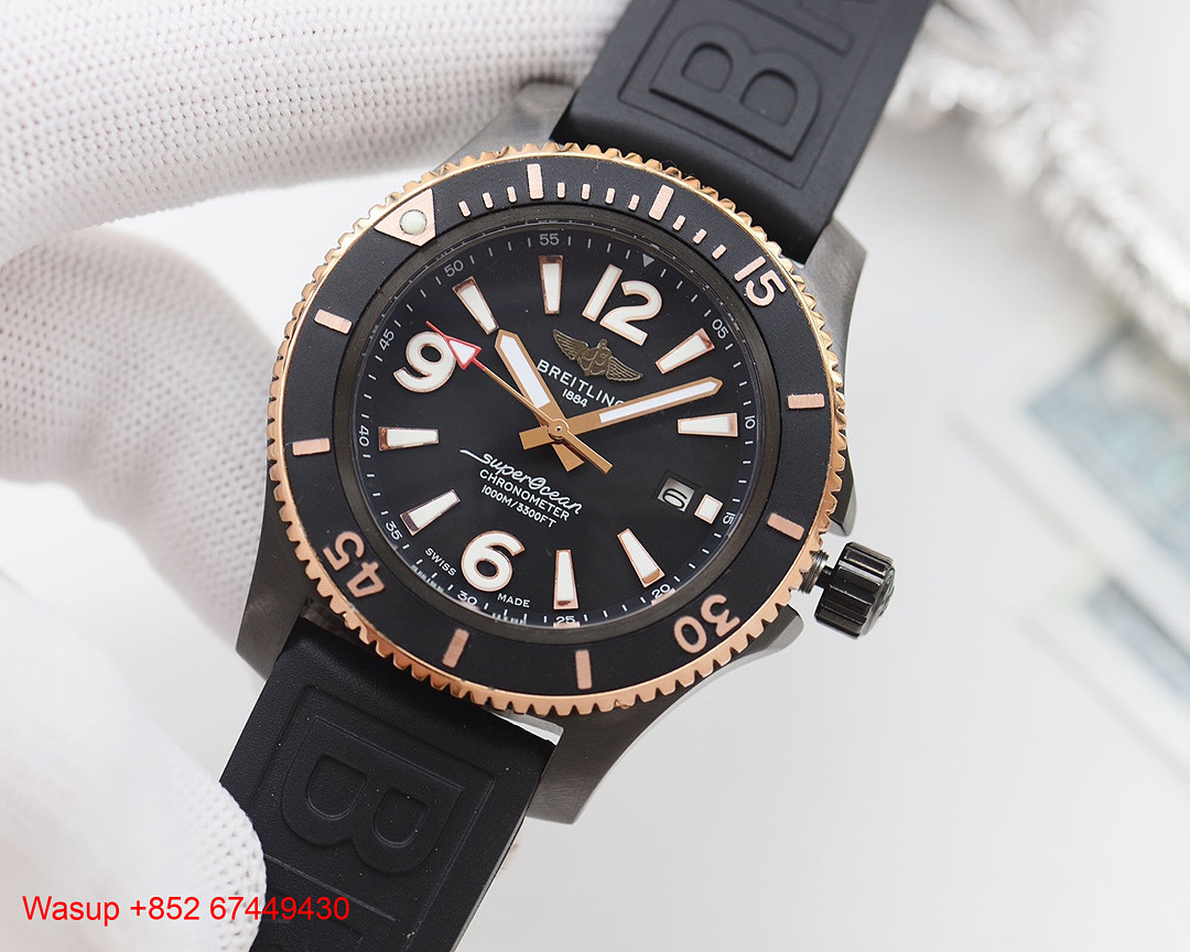 Other Breitling Superocean M17368B71B1S2 Black Dial - Image 4