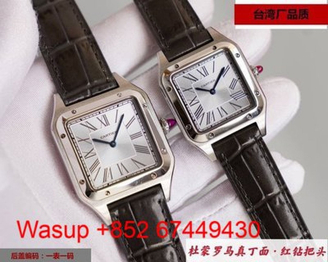 Other Cartier Dumont Yellow Gold White Dial Black Band - Image 4