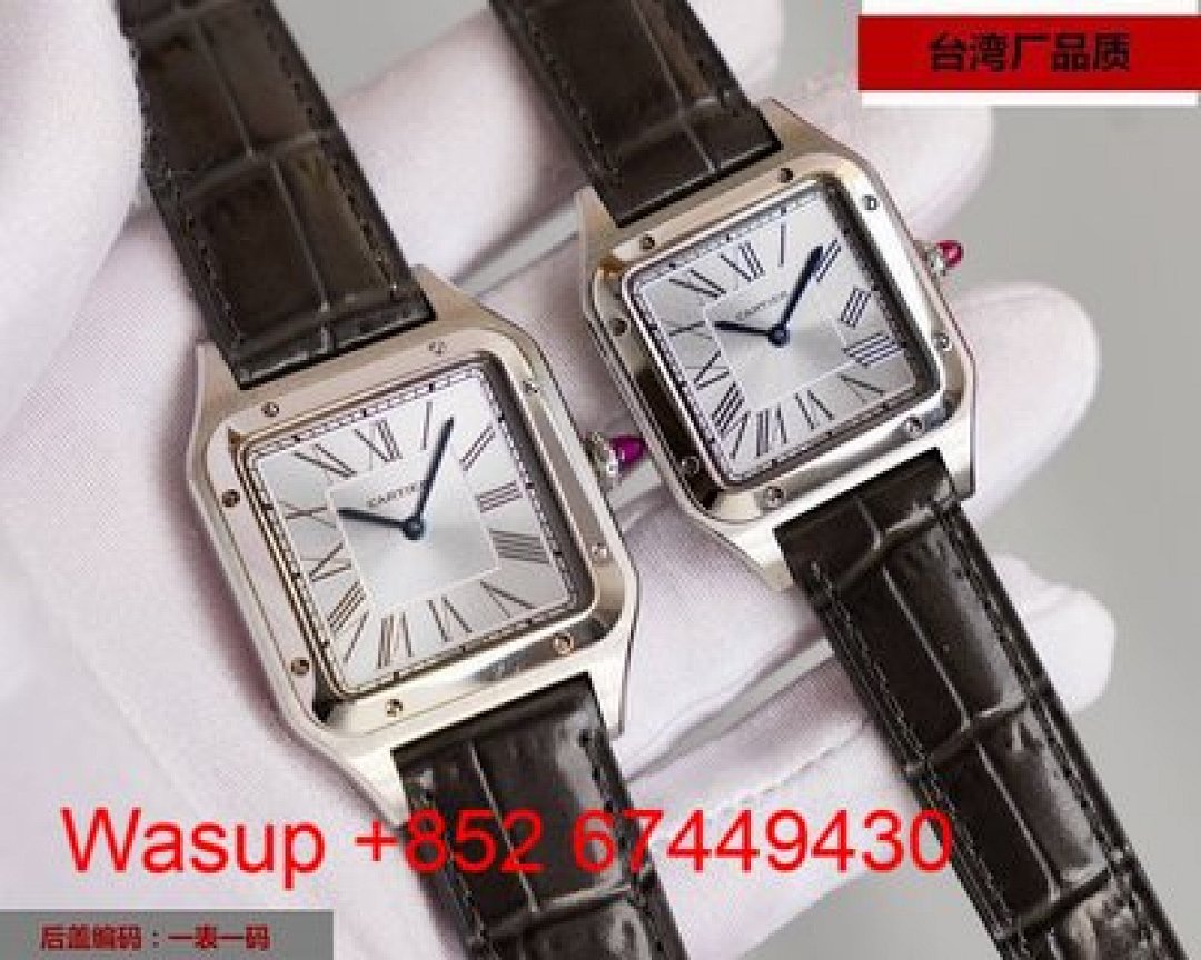 Other Cartier Dumont Yellow Gold White Dial Black Band - Image 8