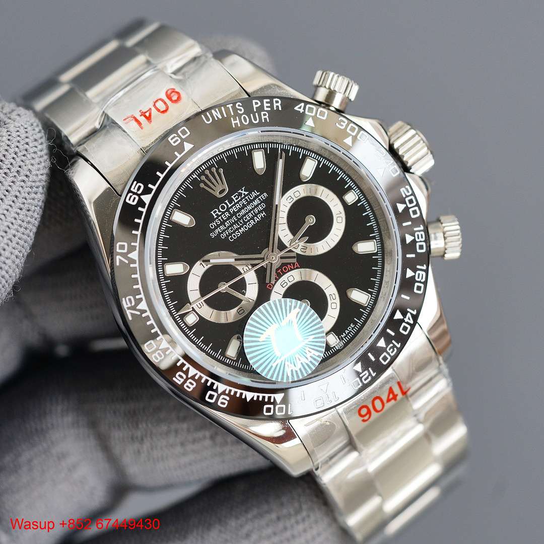 On Running Rolex Cosmograph Daytona M126500Ln-0002 Black Dial - Image 9