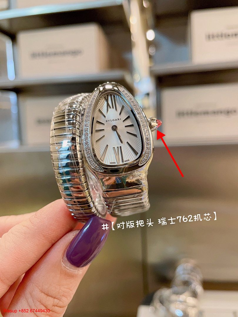 Other Bulgari Serpenti Black Dial - Image 9