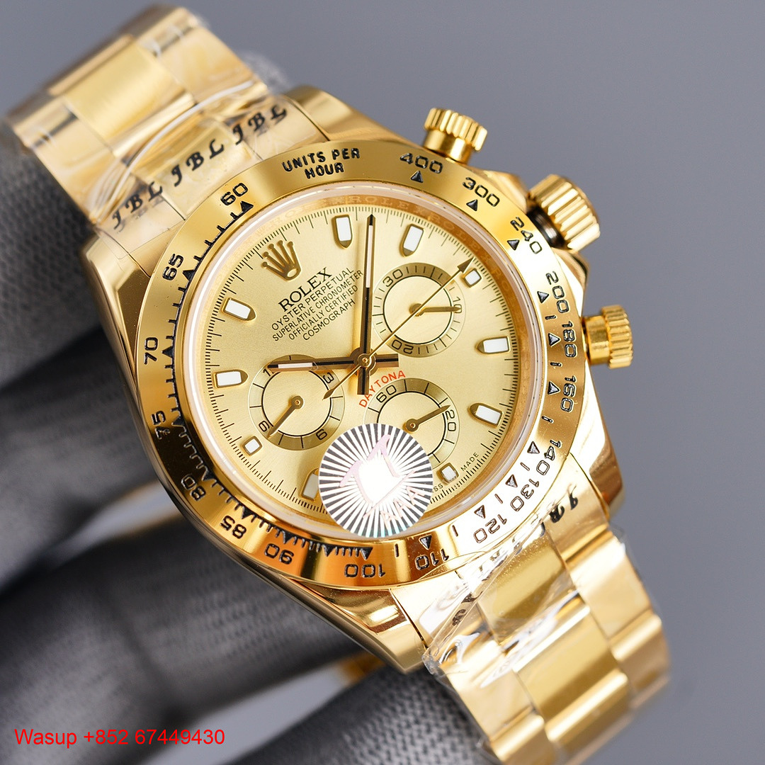 On Running Rolex Cosmograph Daytona Full (Gold) - Image 16