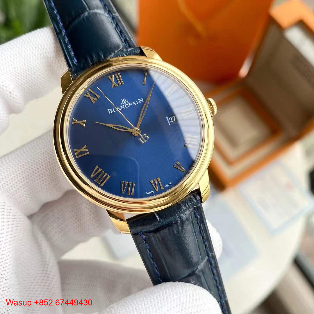Other Blancpain Ultraplate Yellow Gold Blue Dial, photo 1