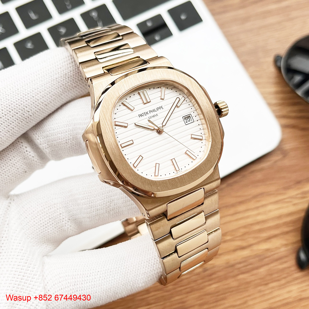 Other Patek Philippe Nautilus 5711 1A Rose Gold Brown Dial - Image 6