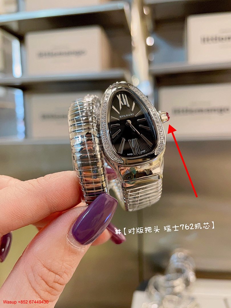 Other Bulgari Serpenti Black Dial - Image 2