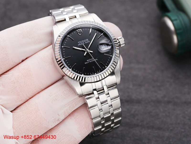 Tudor Prince Oysterdate Stainless Steel Black Dial, photo 1