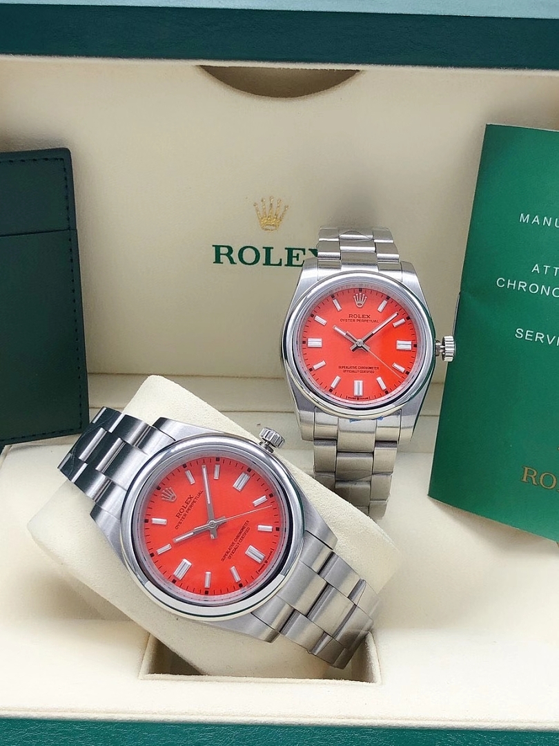 Other Rolex Oyster Perpetual 126000 Red Dial - Image 7
