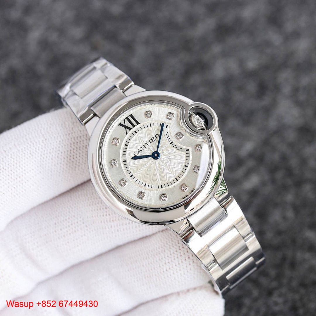 Other Cartier Ballon Bleu De WSBB0062 Blue Dial Steel Band - Image 7