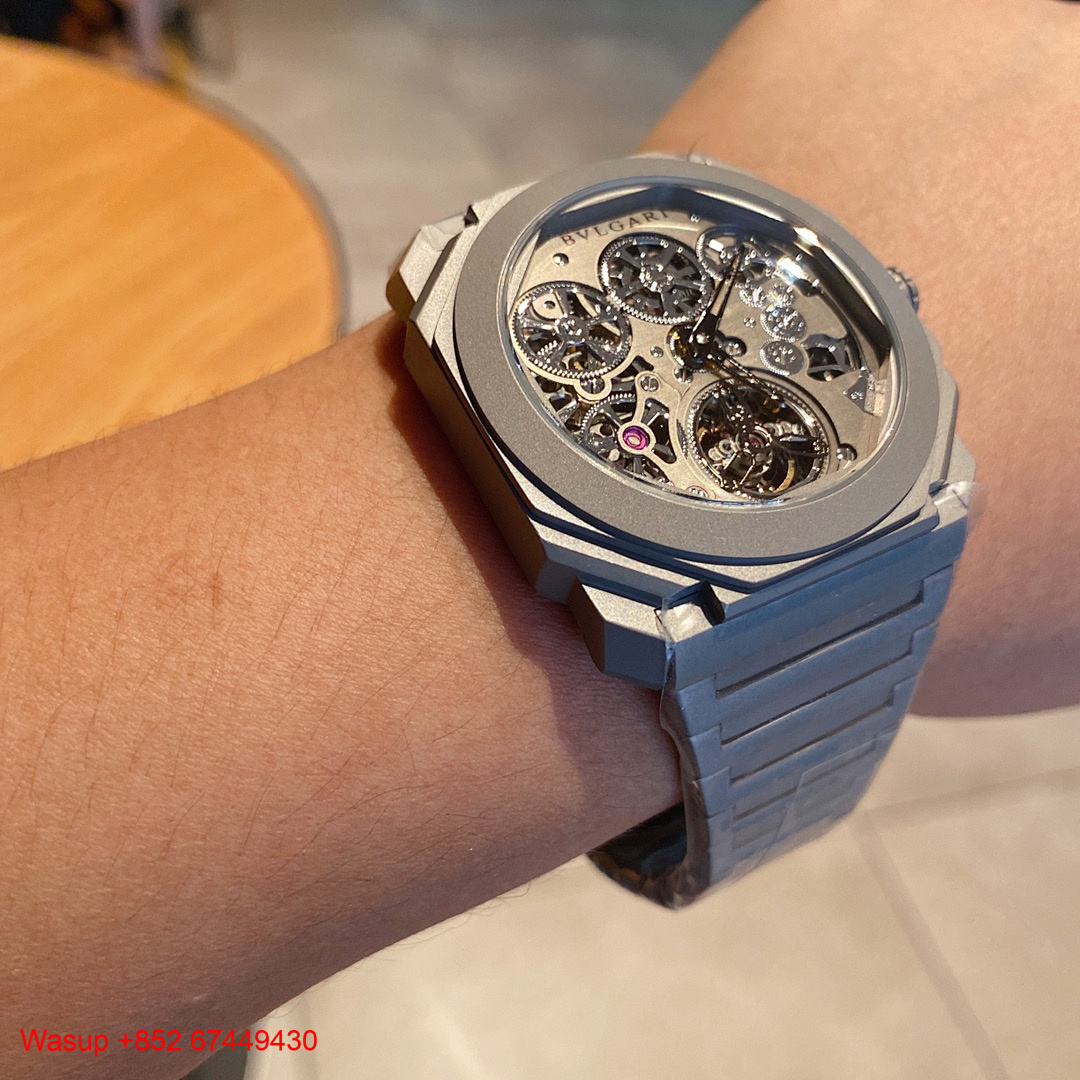 Other BVLGARI OCTO Finissimo Skeleton Full (White) - Image 9