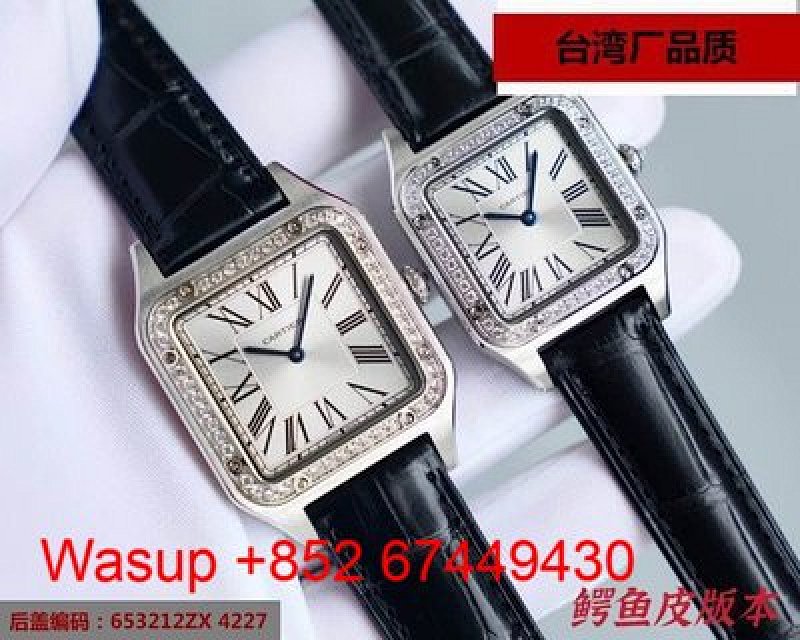 Other Cartier Dumont Stainless Steel White Dial Black Band, photo 1