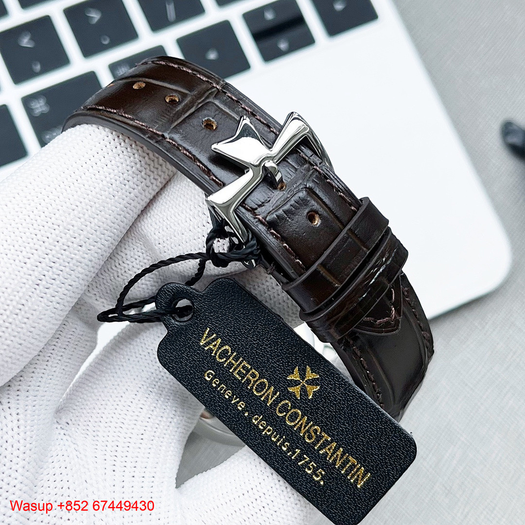 On Running Vacheron Constantin Patrimony 85180 Blue Dial - Image 3