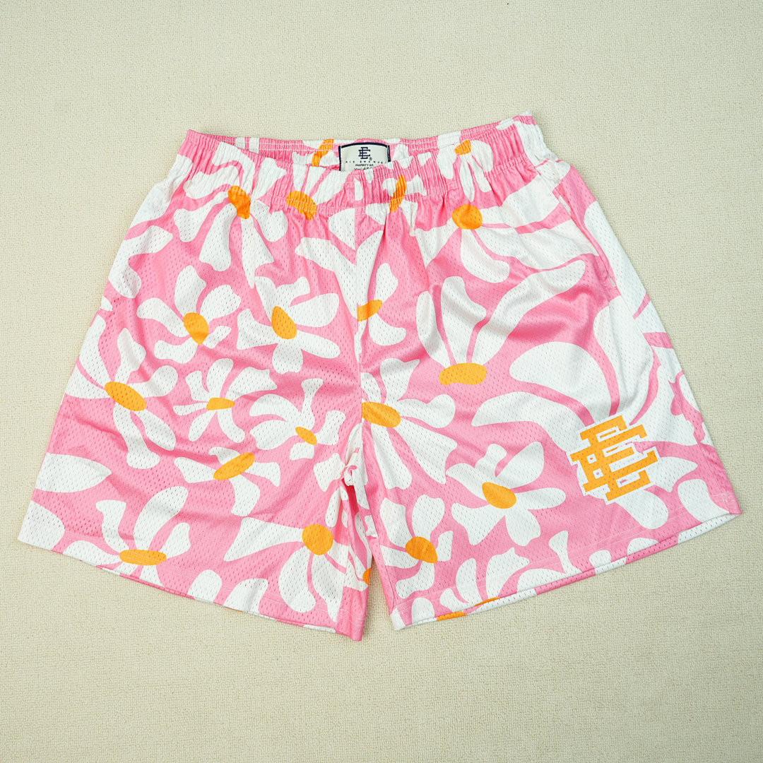 Chanel 80 Eric Emanuel EE Basic Short Pink Daisies/Vellow - Image 11