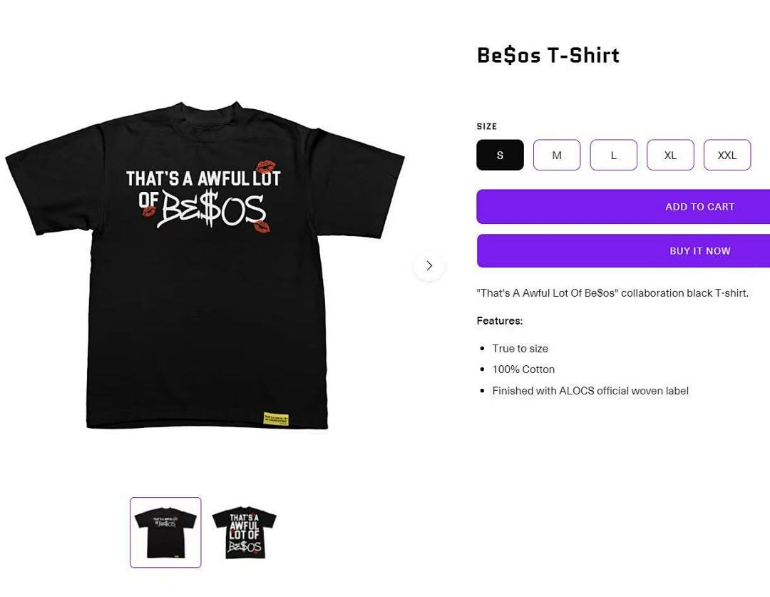 Other 110 Be$Os T-Shirts - Image 3